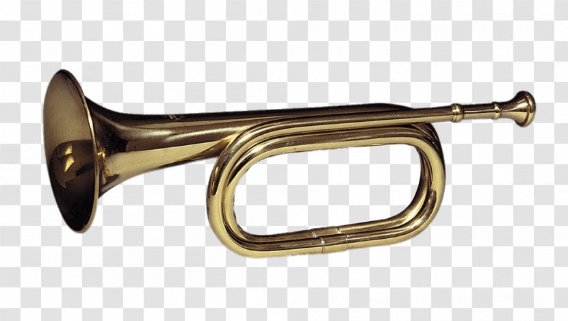 Bugle Call Brass Instruments Mouthpiece Trumpet - Flower Transparent PNG