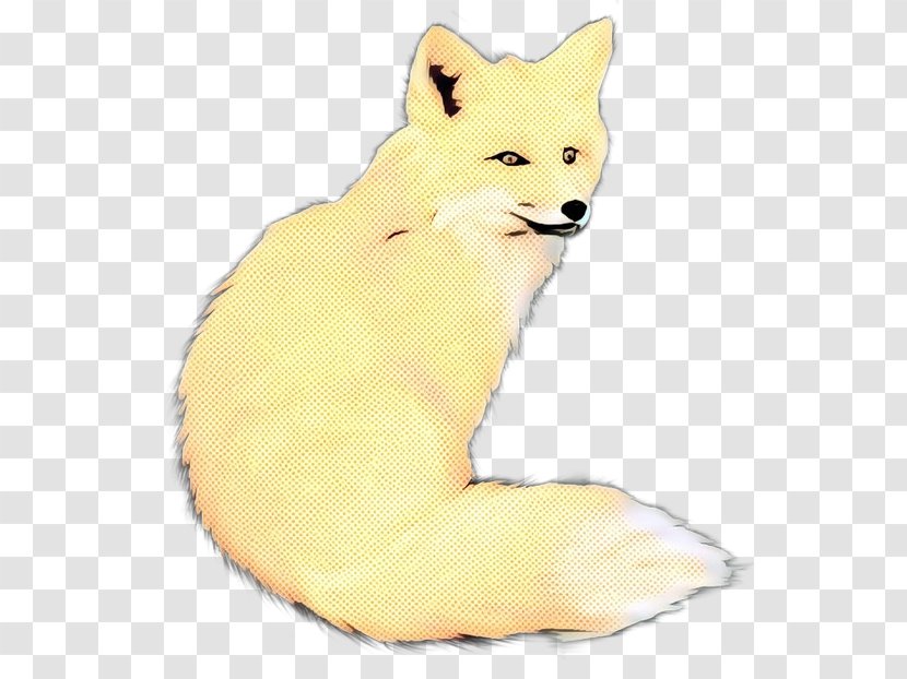 Vintage Background - Yellow - Wildlife Canaan Dog Transparent PNG