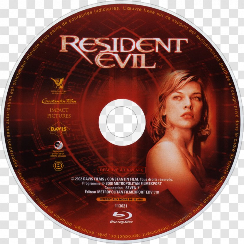 Resident Evil 6 Compact Disc Blu-ray 3: Nemesis - Screen Gems Transparent PNG