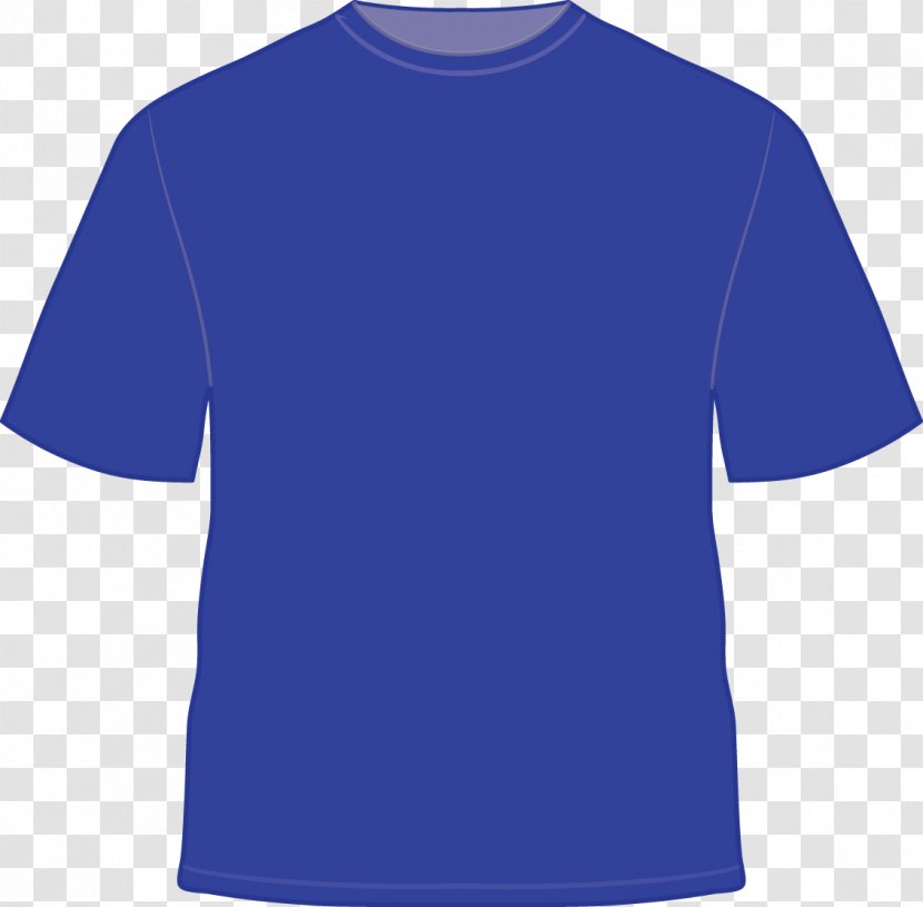 T-shirt Blue Clothing Sleeve - Outerwear - Tshirt Transparent PNG