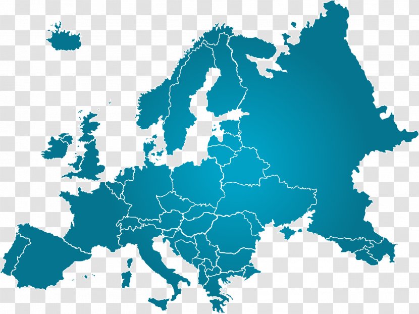 Europe Globe Vector Map - Royaltyfree Transparent PNG