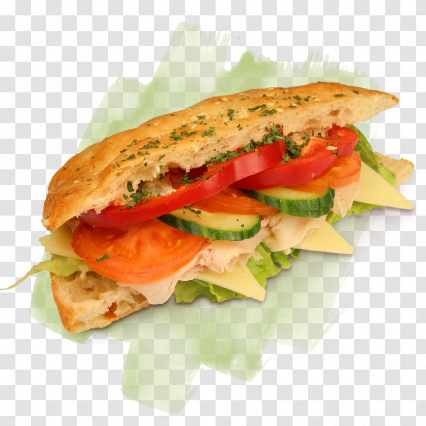 Bánh Mì Bocadillo Smoked Salmon Breakfast Sandwich Ham And Cheese - Pute Transparent PNG