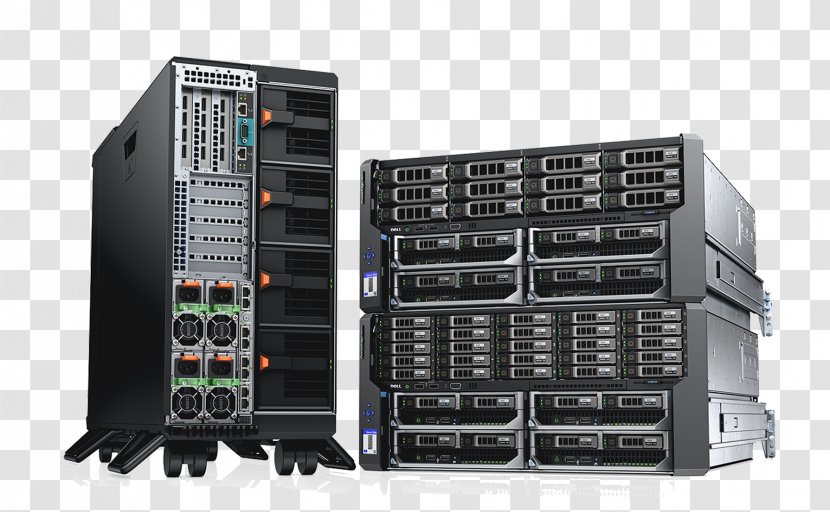 Dell PowerEdge VRTX Blade Server - Storage Area Network Transparent PNG