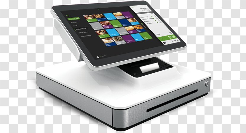 Point Of Sale Cash Register Barcode Scanners Computer Retail - Elo Touchcomputer 15e2 Transparent PNG