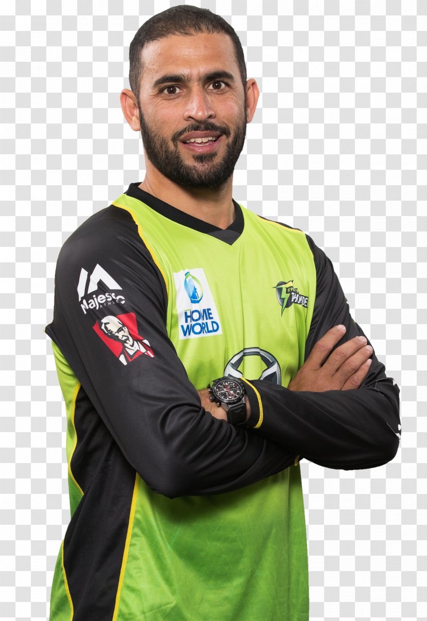Fawad Ahmed Sydney Thunder Big Bash League Sixers Melbourne Stars - Adelaide Strikers - Cricket Transparent PNG