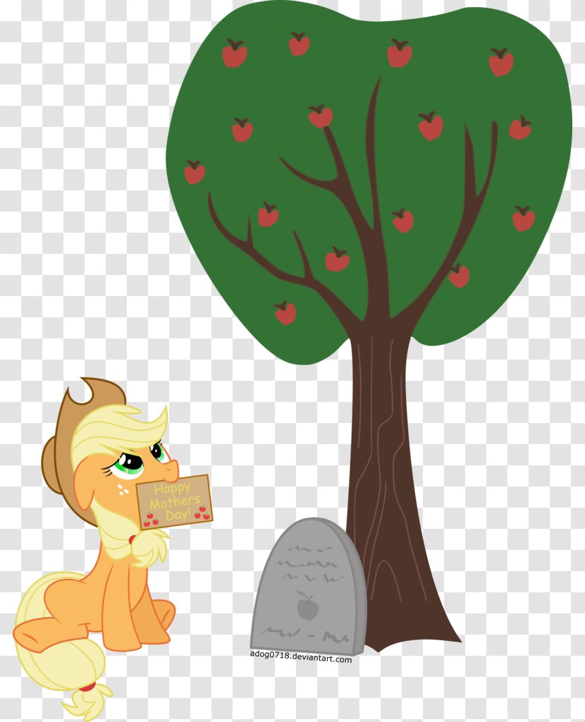 Applejack Derpy Hooves Art - Heart - Apple Tree Transparent PNG