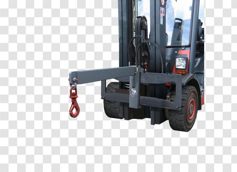 Forklift Mobile Crane Hydraulics Machine - Logistics Transparent PNG