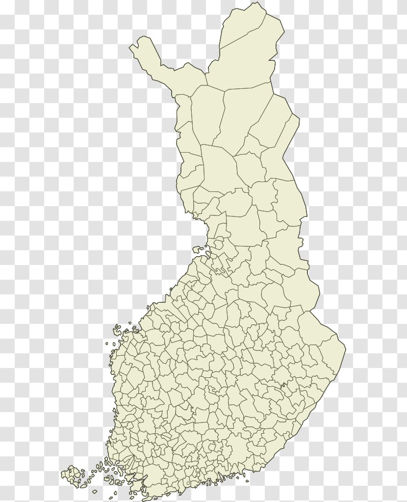 Salo Sub-regions Of Finland Finlandiako Antzinako Probintziak Lahti - Comunele Finlandei - Map Transparent PNG