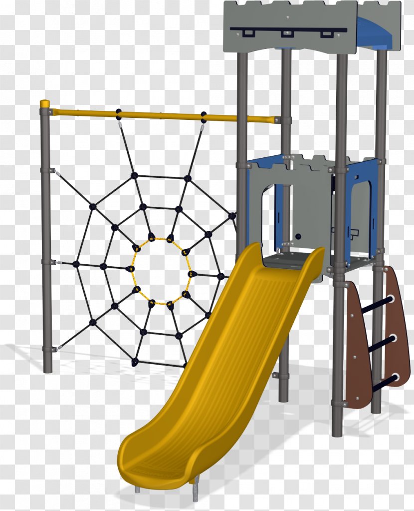 Playground Slide Kompan Child Game - Wall - Strutured Top View Transparent PNG