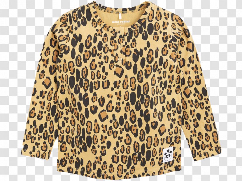 Leopard T-shirt Tiger Animal Print - Color Transparent PNG
