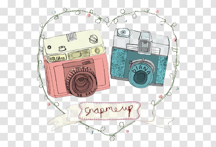 Drawing Camera Illustration - Painting - Cartoon Transparent PNG