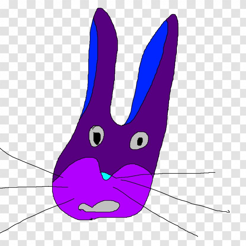 Domestic Rabbit Hare Easter Bunny Whiskers - Organism Transparent PNG