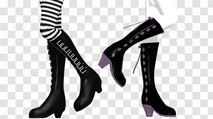 High-heeled Shoe MikuMikuDance Boot Niconico - Frame Transparent PNG