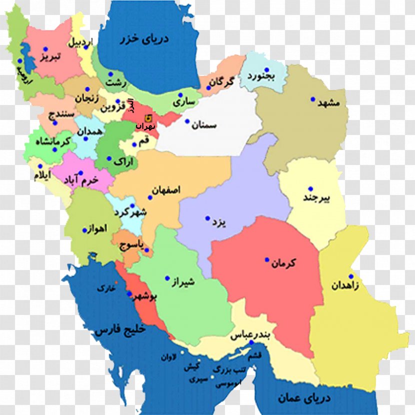 Bandar Abbas Ostan Kermanshah Zanjan, Iran Zahedan - Geography - Map Transparent PNG