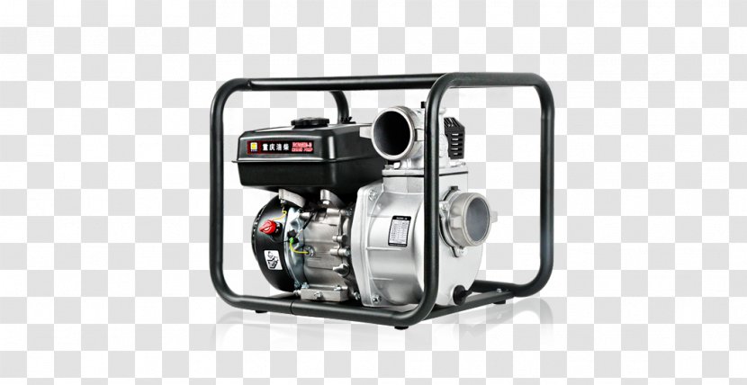 Petrol Engine Gasoline Taobao Irrigation Pump - Firewood - Black Transparent PNG