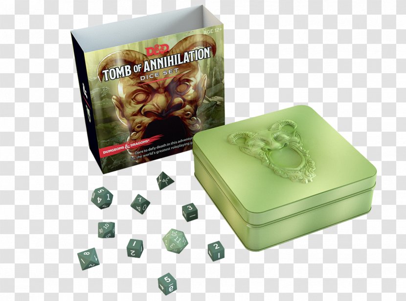 Dungeons & Dragons Tomb Of Annihilation Dice Set Dungeon Masters Screen Transparent PNG