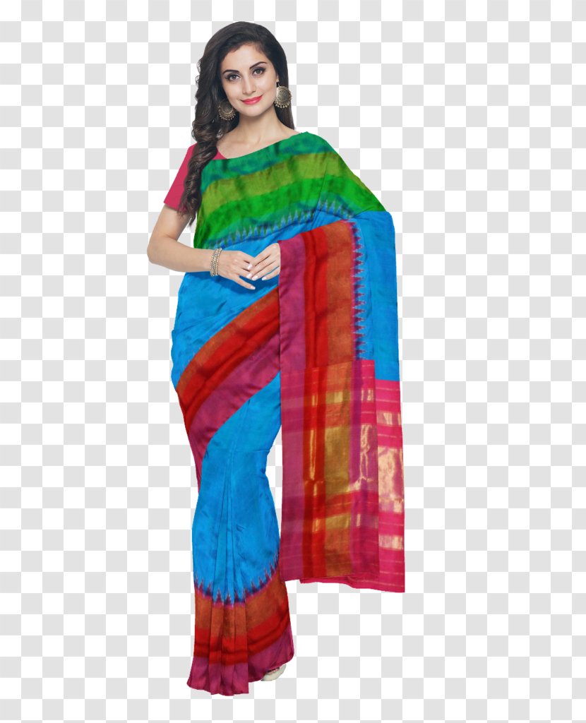 Sari Uppada Silk Mangalagiri Gadwal - Textile - Handloom Transparent PNG