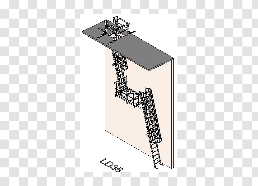 Technology Font - Ladder Safety Transparent PNG