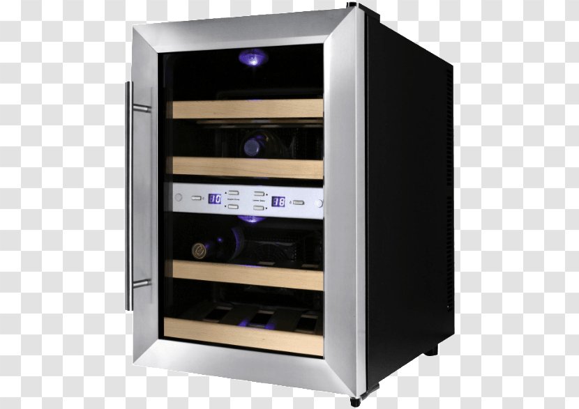 Wine Cooler CASO Design WineDuett 12 Racks Saturn - Kitchen Appliance Transparent PNG