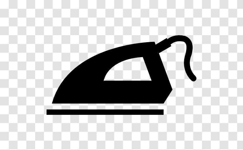 Clothes Iron Ironing Home Appliance - Silhouette Transparent PNG