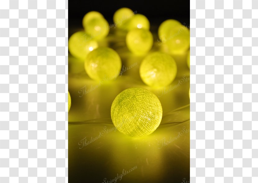 Cotton Balls Nail Polish Yellow - Macro Photography Transparent PNG