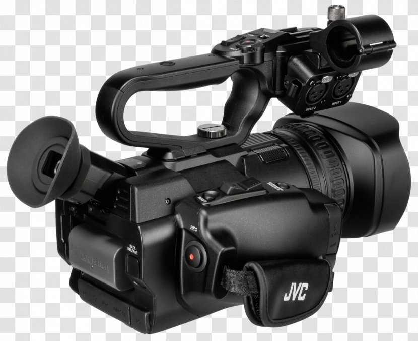Camera Lens Video Cameras JVC GY-HM170 4K Resolution High-definition Television - 4k Transparent PNG