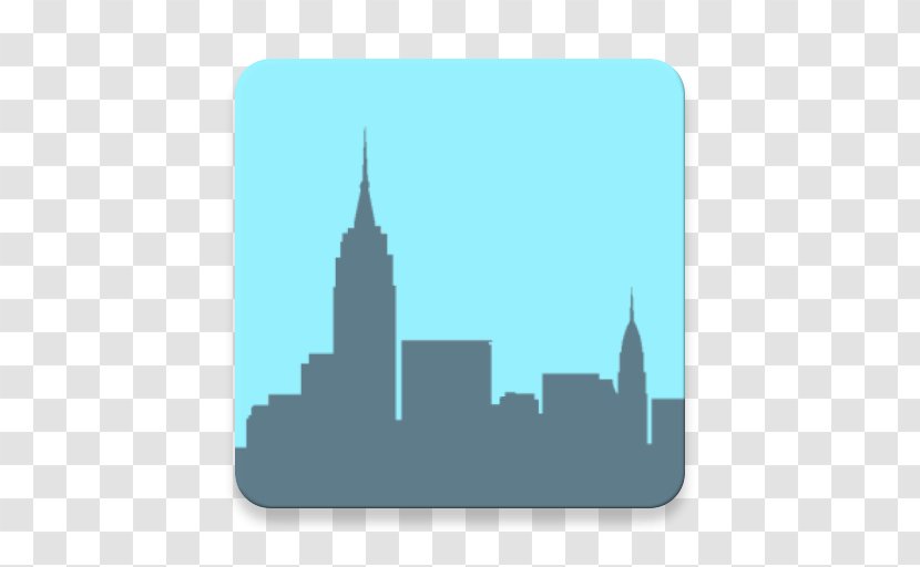 New York City Skyline Silhouette Wall Decal - Drawing Transparent PNG