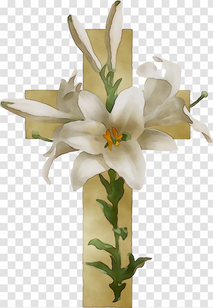 Floral Design Easter Lily Flower Borders And Frames Clip Art - Family Transparent PNG