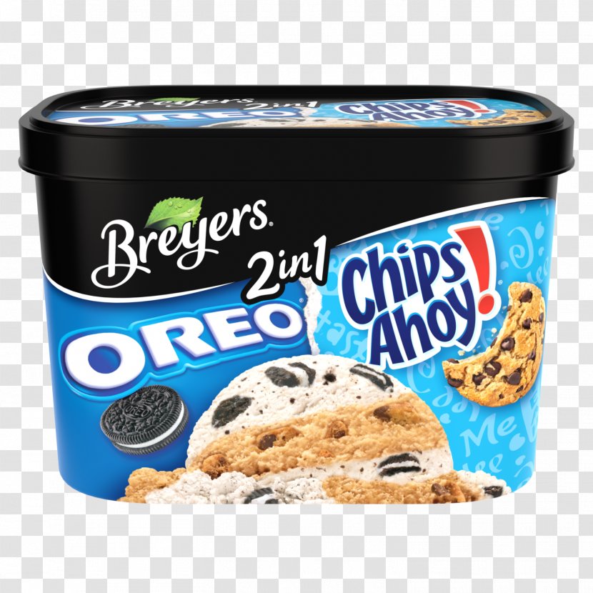 Ice Cream Spotted Dick Chips Ahoy! - Frozen Dessert - Oreo Transparent PNG