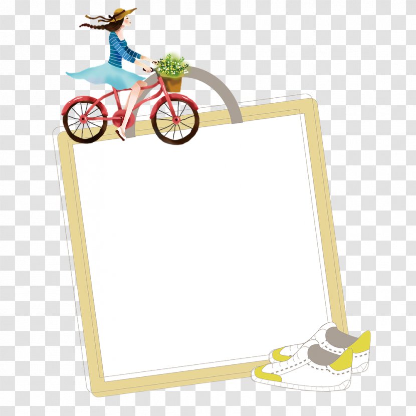 Bicycle Cycling Illustration - Health Tabloid Transparent PNG