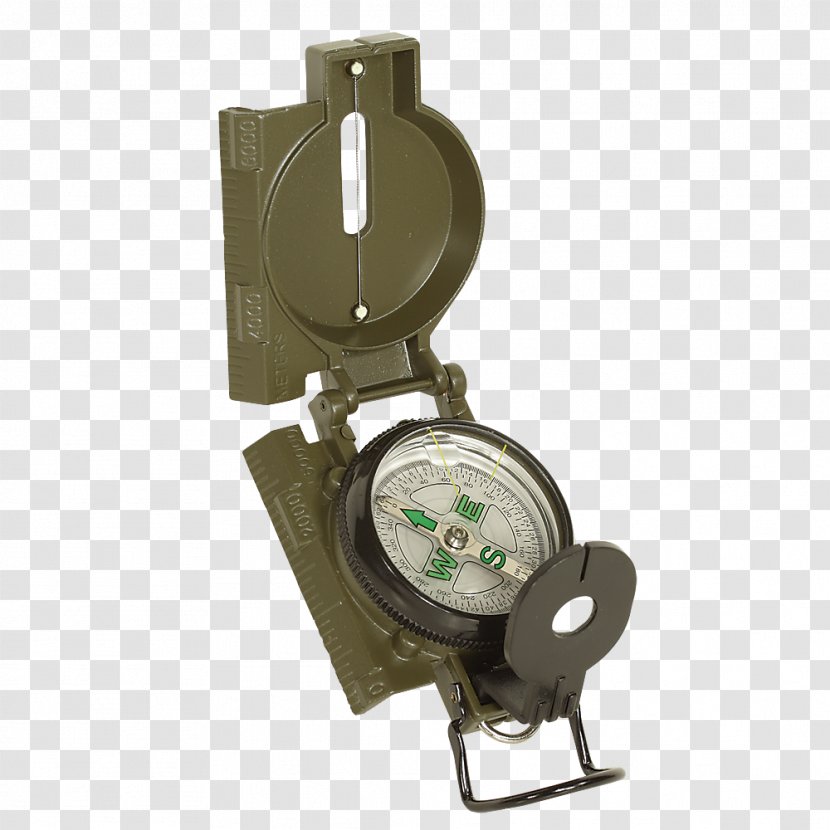Hand Compass Military Army Cammenga - Tool - Surplus Transparent PNG