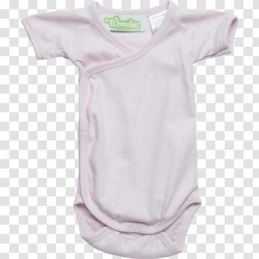 Sleeve T-shirt Shoulder Baby & Toddler One-Pieces Bodysuit - T Shirt - Pink Kimono Transparent PNG