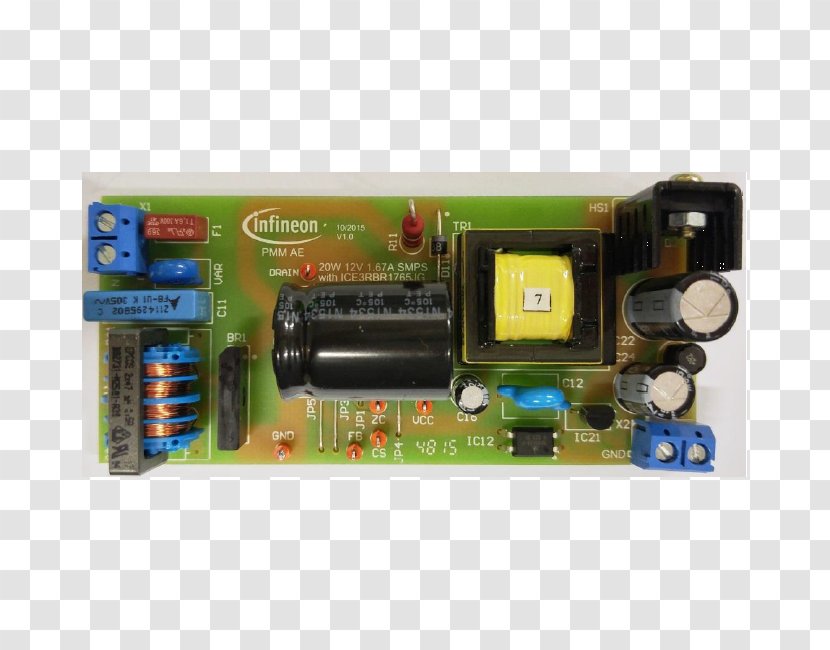 Electronics Electronic Component Power Converters Microcontroller Technology - Product Demo Transparent PNG