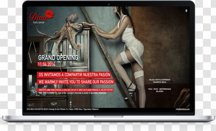 Decadent Ritual Display Advertising Brand Multimedia Video - Cleopatra - Ibiza Transparent PNG