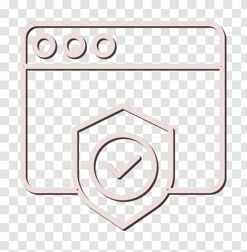 Shield Icon Seo And Web Icon Cyber Icon Transparent PNG