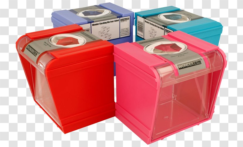 Product Design Plastic RED.M - Red - Stackable Storage Cubes Transparent PNG