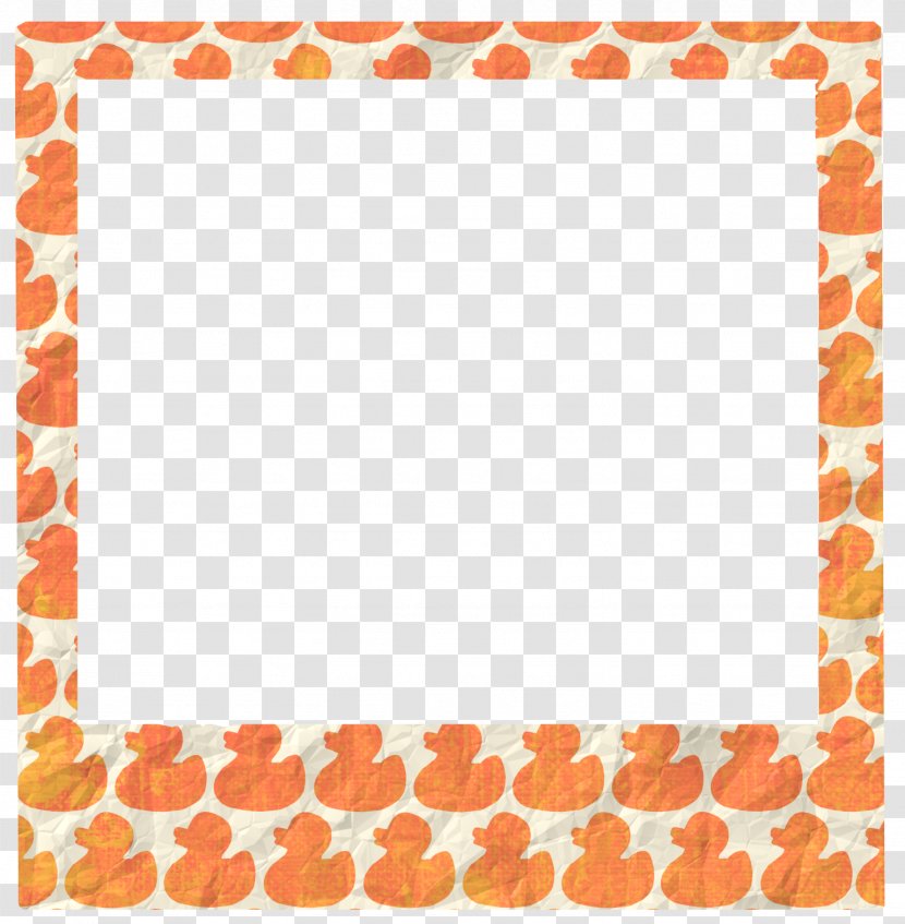 Picture Frame Orange - Point Transparent PNG
