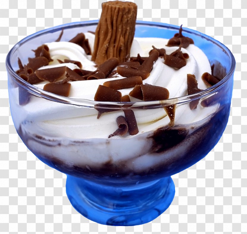 Sundae Chocolate Ice Cream Parfait - Syrup Transparent PNG