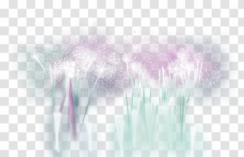 Purple Pattern - Pink - Fresh Fireworks Effect Elements Transparent PNG