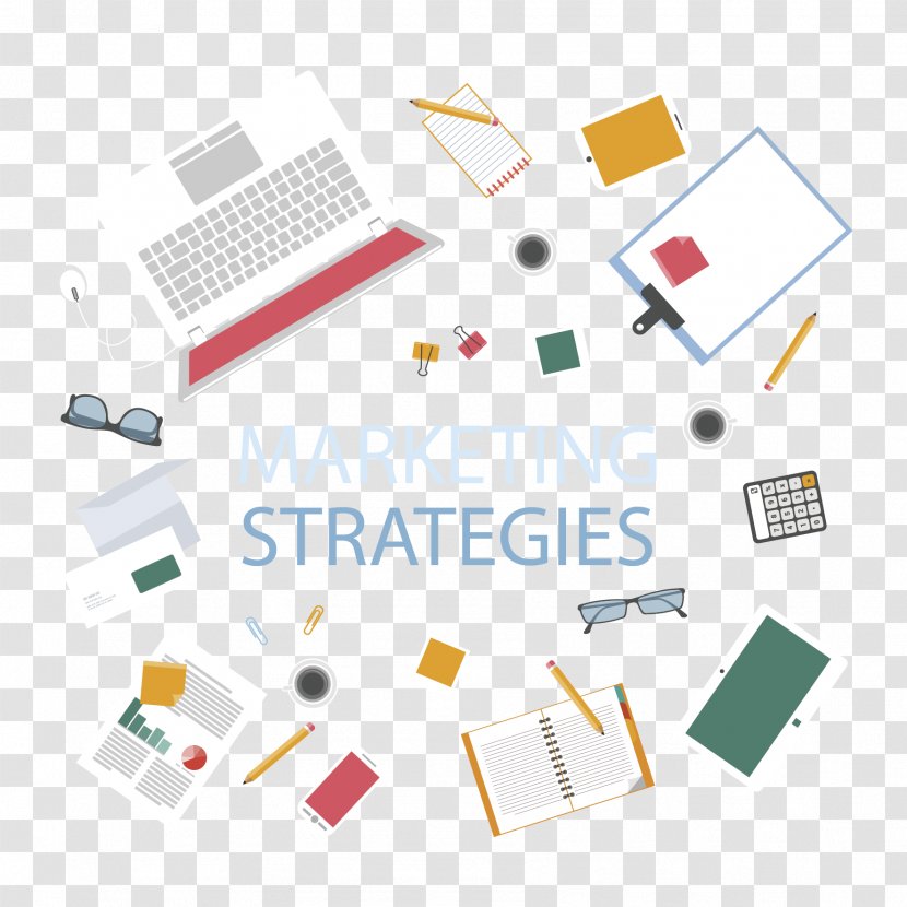 Marketing Strategy - Designer - Vector Computer Learning Material Transparent PNG