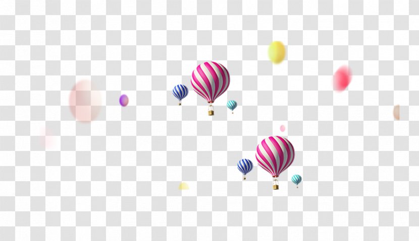 Hot Air Balloon Pattern Transparent PNG