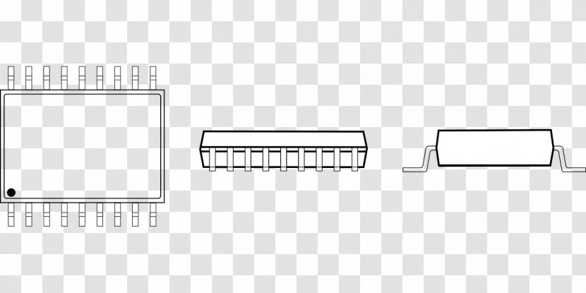 Integrated Circuits & Chips The Chip Electronic Circuit Central Processing Unit - Hardware Accessory - Diagram Transparent PNG