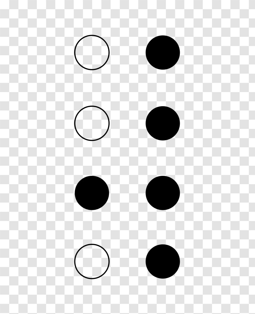 Black And White Monochrome Photography Circle - Point - Dots Transparent PNG