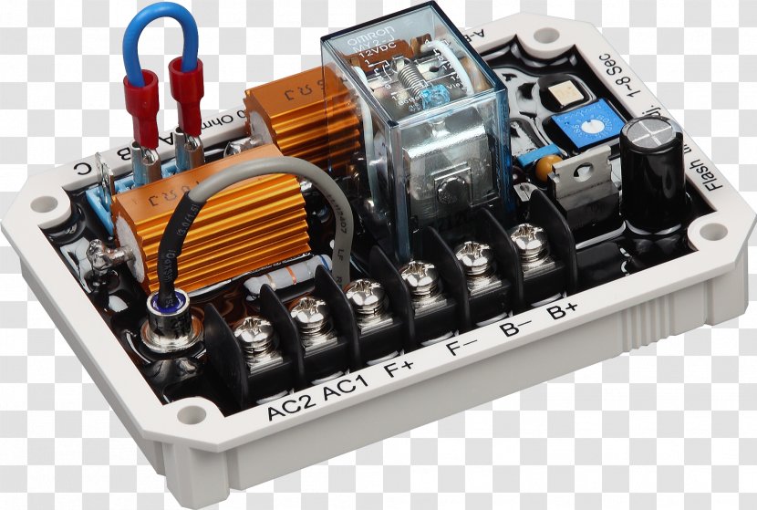 Power Converters Electronics Voltage Regulator Electric Potential Difference Generator - Excitation - M Transparent PNG
