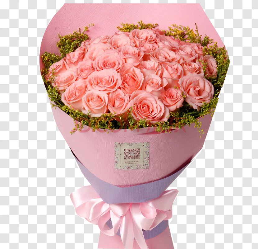 Garden Roses Beach Rose Centifolia Flower Nosegay - Arranging - Bouquet Of Picture Material Transparent PNG
