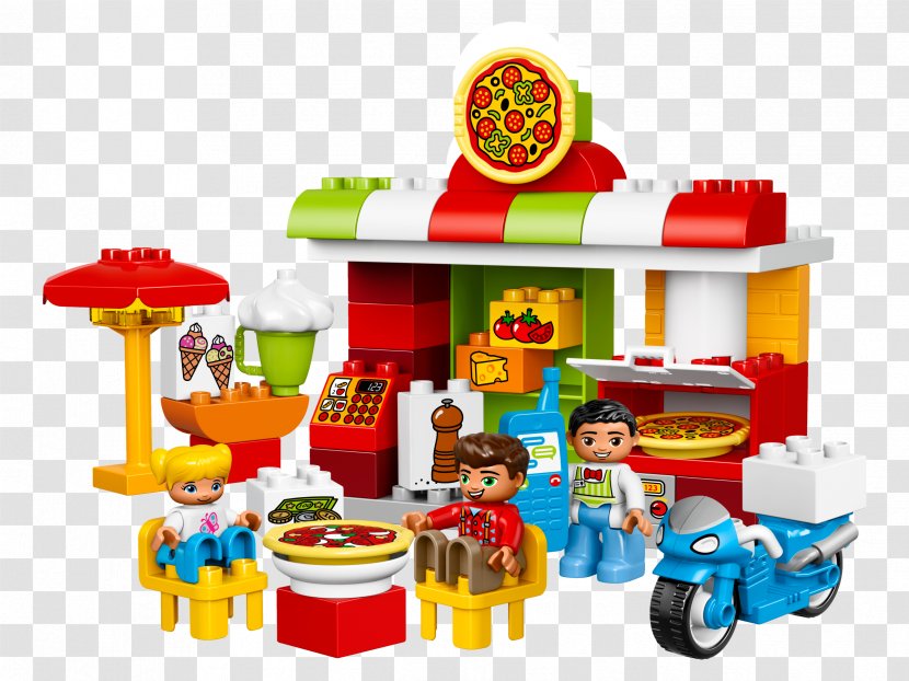 LEGO 10834 DUPLO Pizzeria Toy Pizza 10854 Creative Box - Lego 60150 City Van - Duplo Transparent PNG
