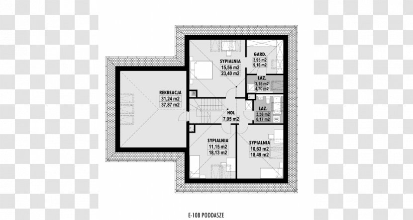 Floor Plan Furniture Square Angle Transparent PNG