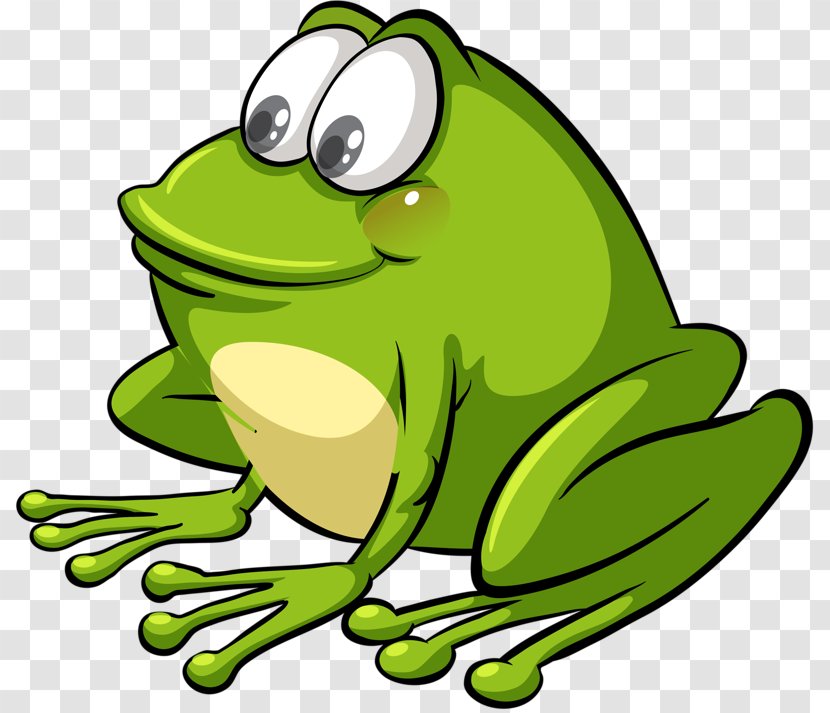 Flashcard Royalty-free Clip Art - Green - Cartoon Frog Transparent PNG