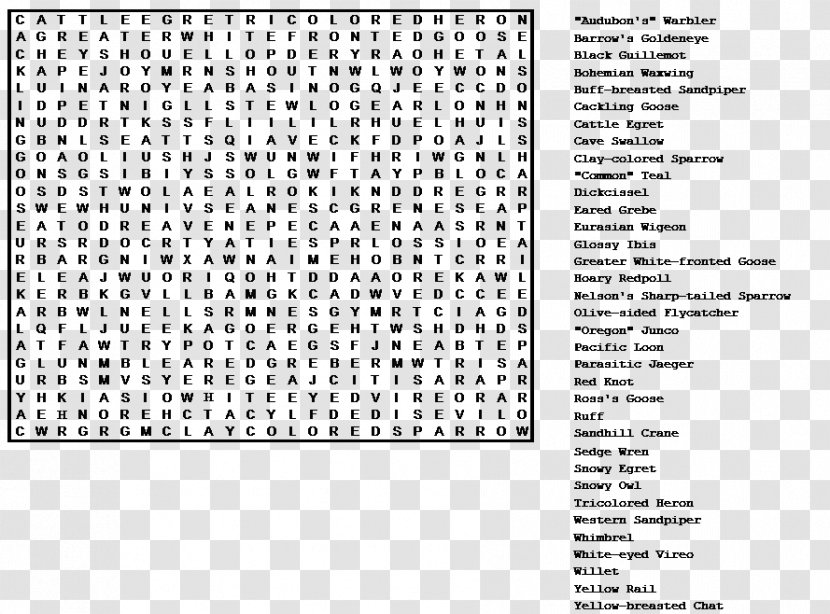 Word Search Puzzle Game Scrabble Sudoku - Area Transparent PNG