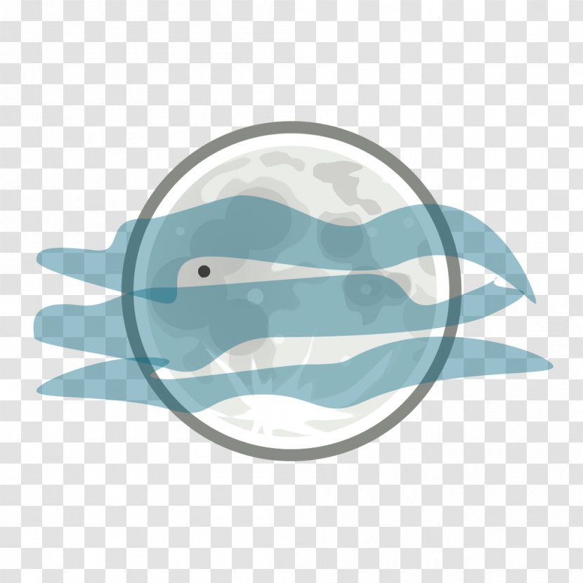 Dolphin Water - Blue - Foggy Weather Transparent PNG